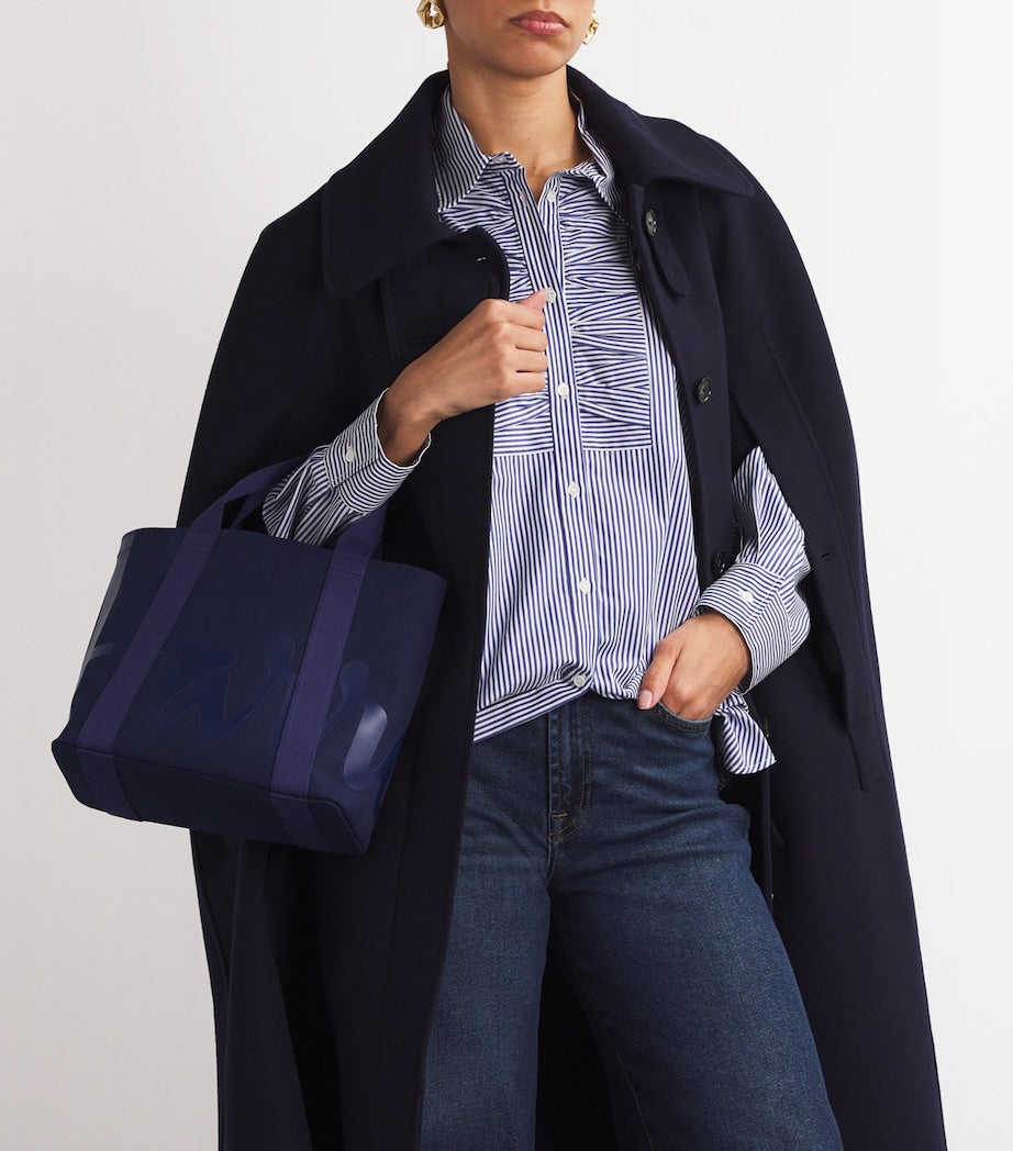 Mini Cotton Logo Tote Bag