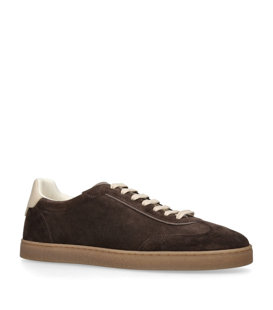 Suede Low-Top Sneakers