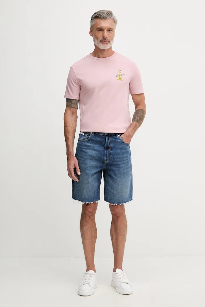 Calvin Klein Jeans къси панталони мъжки от деним