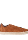 Suede Triple Stitch Espadrilles