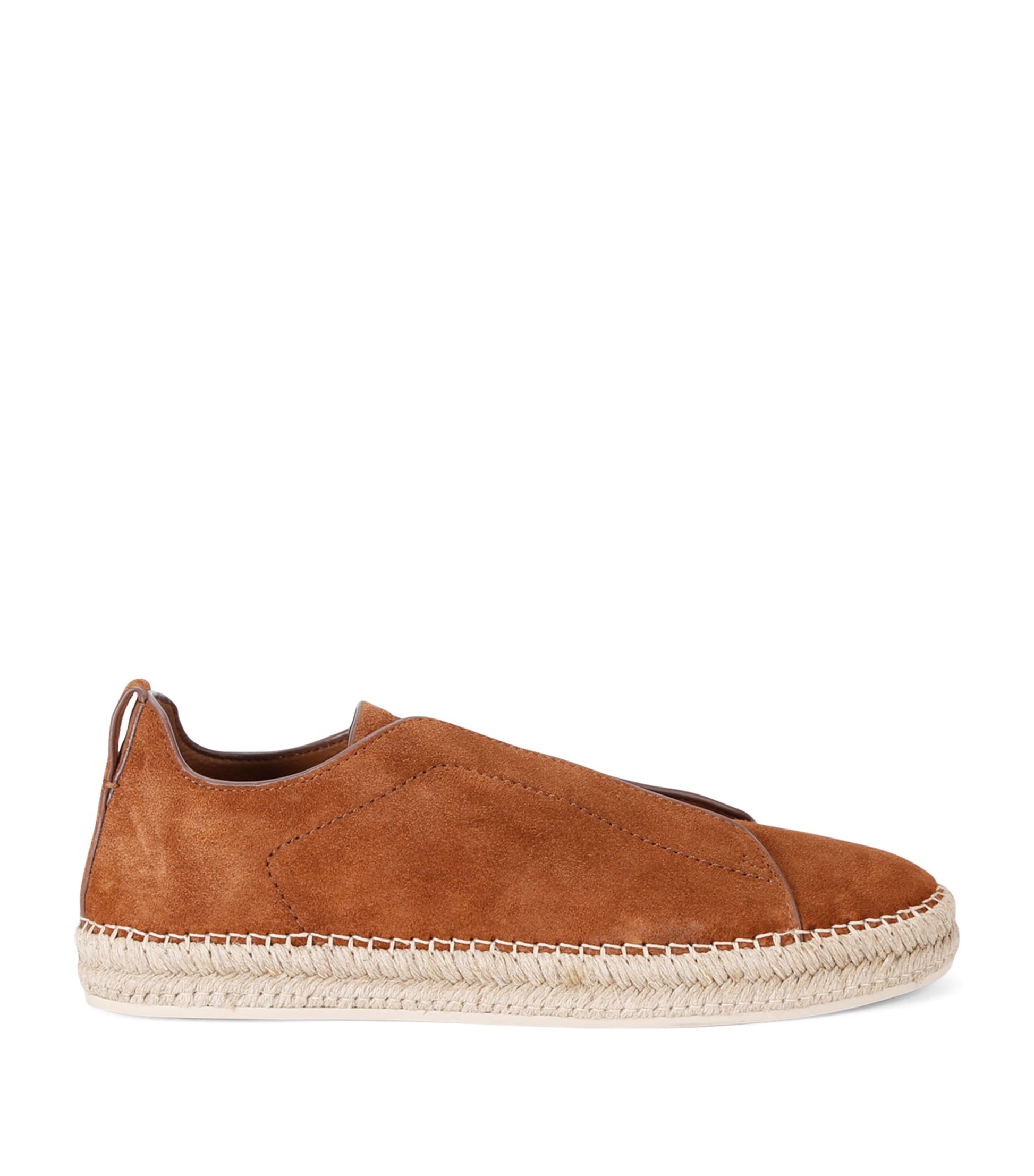 Suede Triple Stitch Espadrilles