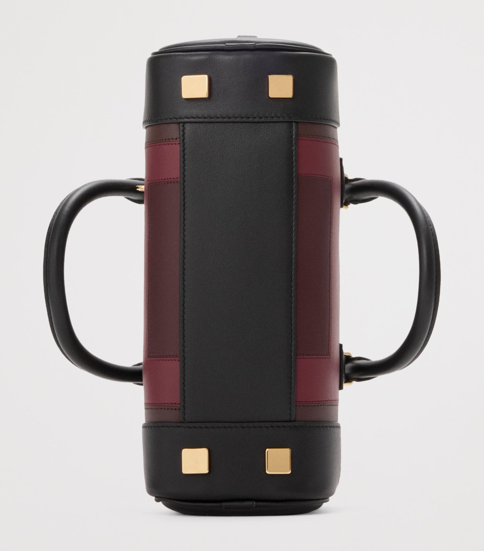 LOEWE Black x Albers Leather Amazona 23 Top-Handle Bag