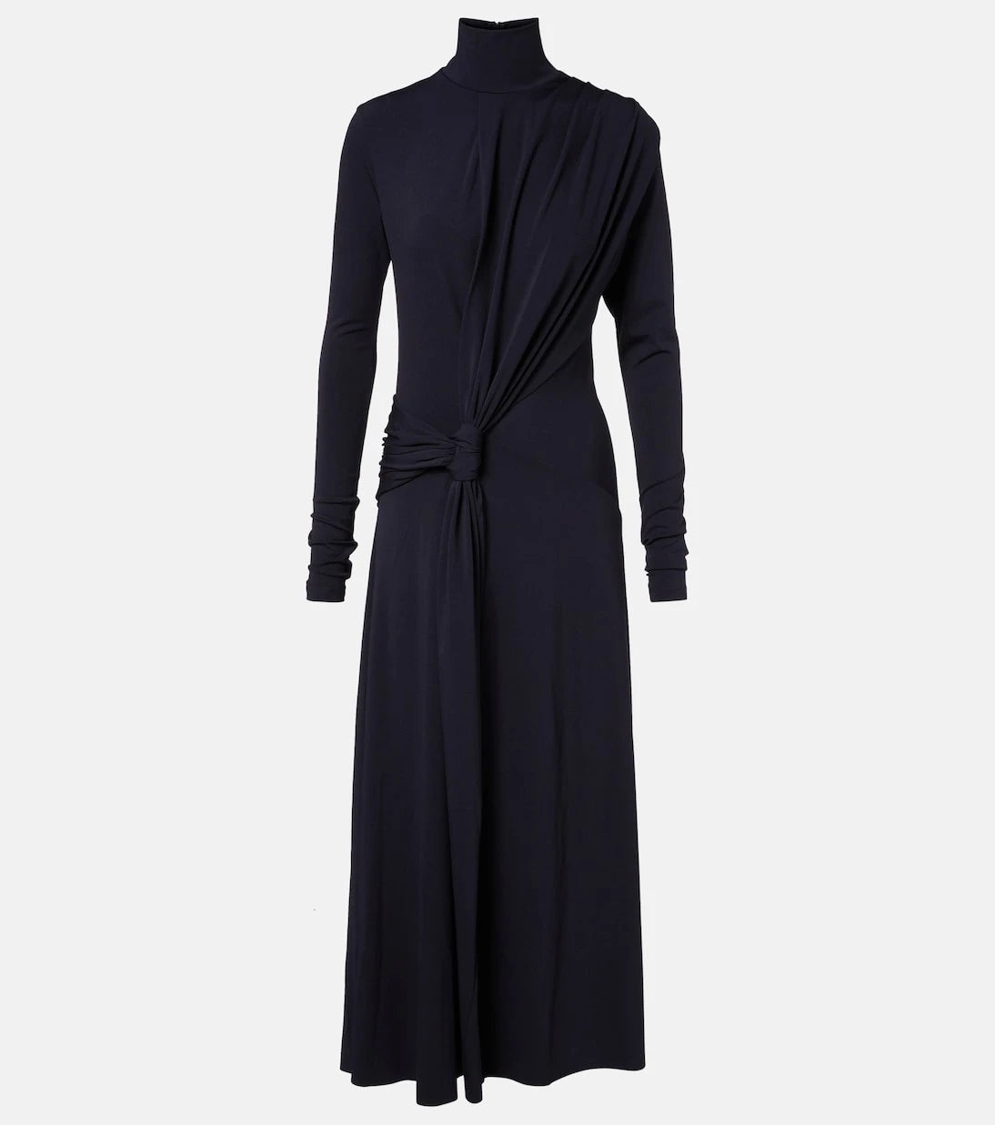 Victoria Beckham - Gathered jersey midi dress