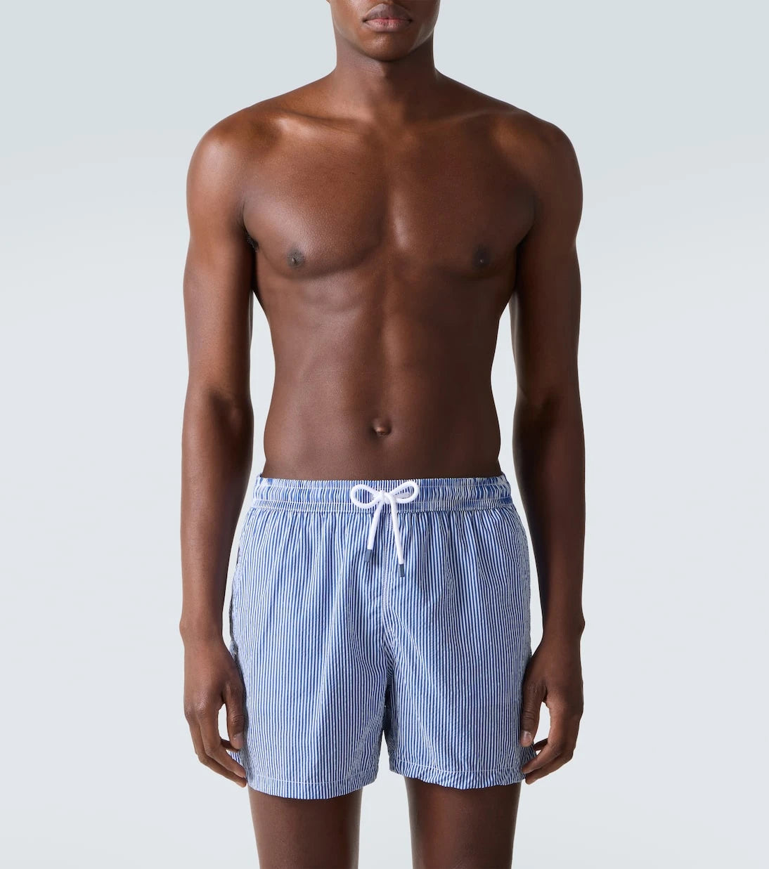 Fedeli - Madeira striped swim trunks