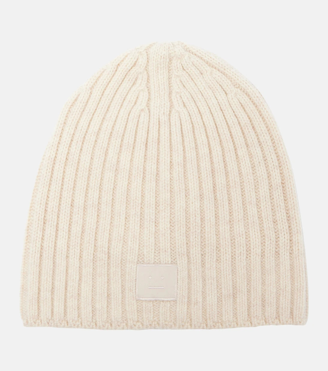 Acne Studios - Face ribbed-knit wool beanie