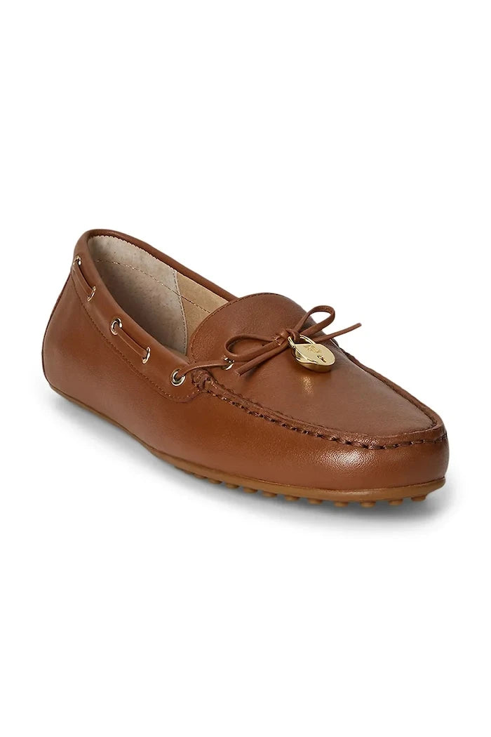 Кожени мокасини Lauren Ralph Lauren Wylie