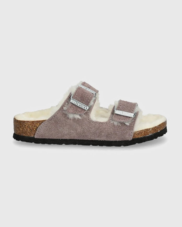 Birkenstock Çocuk Süet Terlik Arizona Shearling