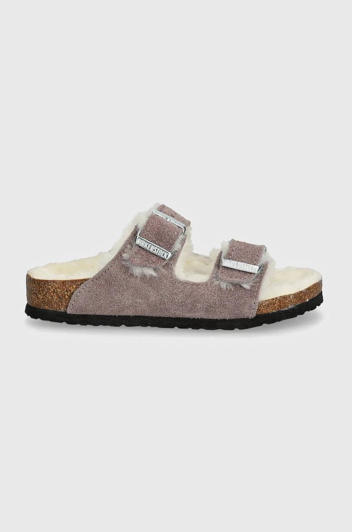 Birkenstock Çocuk Süet Terlik Arizona Shearling