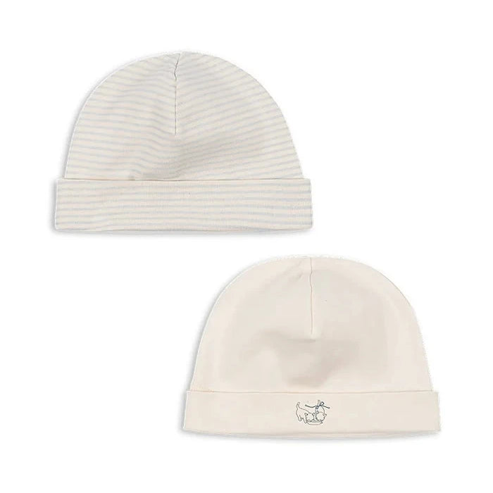Bebek Pamuklu Şapka Fanga Fontana FIO STRIPE 2 PACK BEANIE OCS (2 Adet)