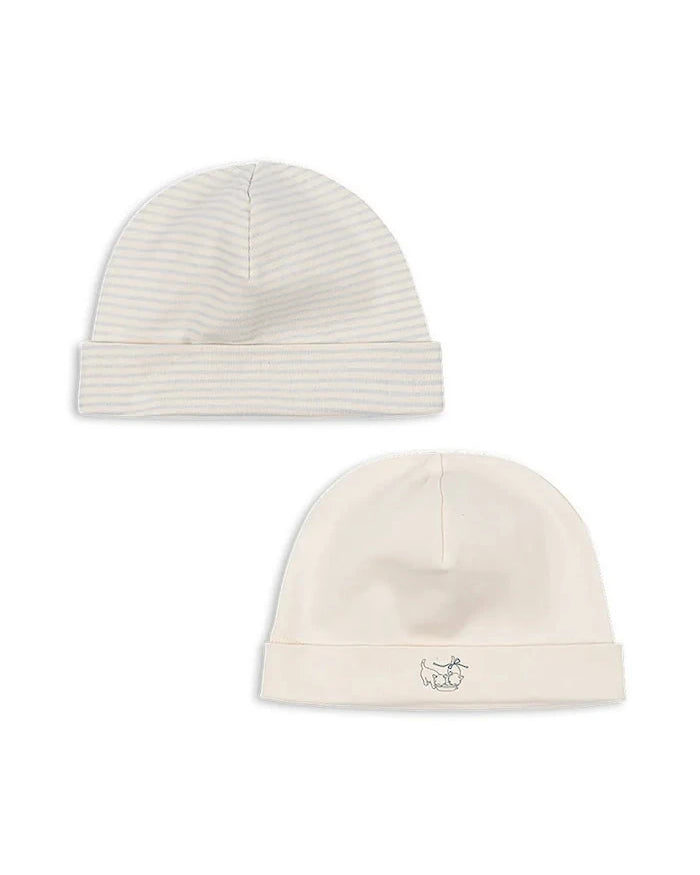 Bebek Pamuklu Şapka Fanga Fontana FIO STRIPE 2 PACK BEANIE OCS (2 Adet)