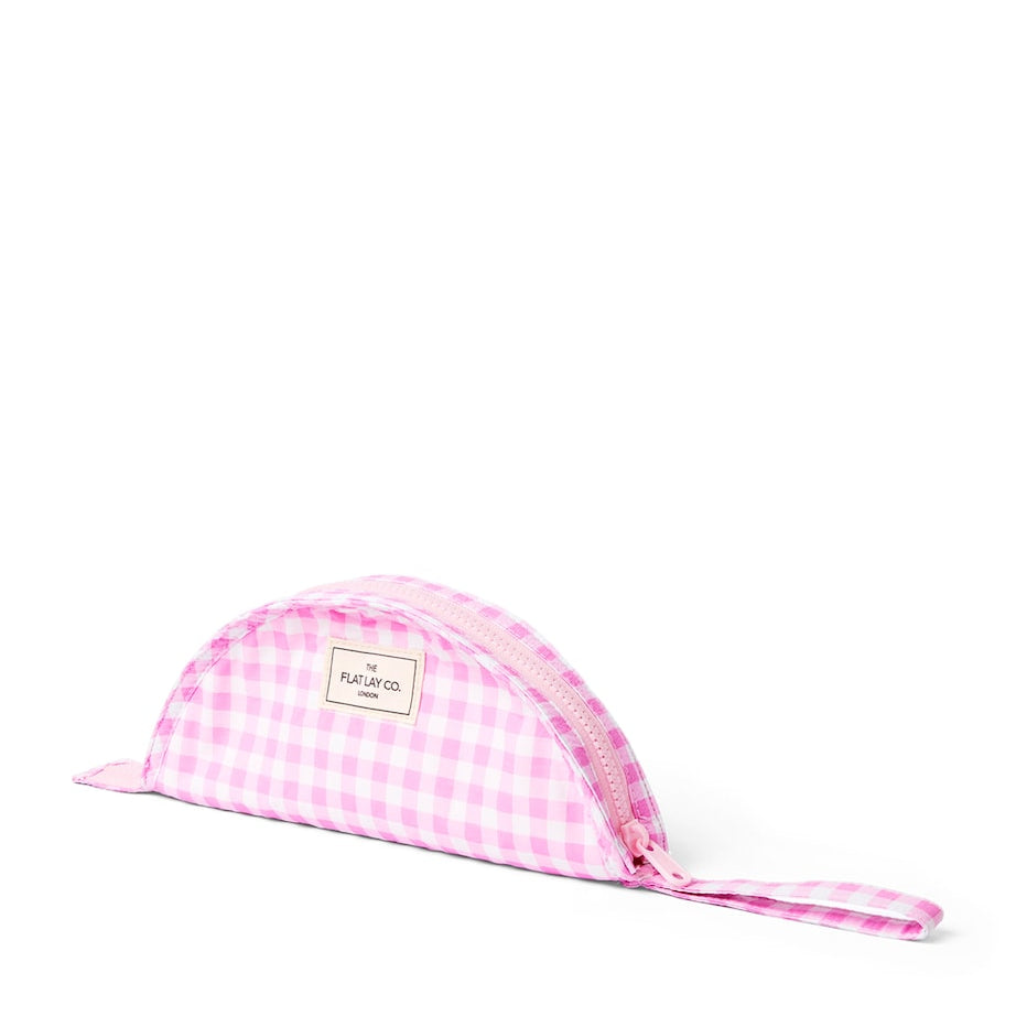 The Flat Lay Co. Gingham Print Make-Up Pouch