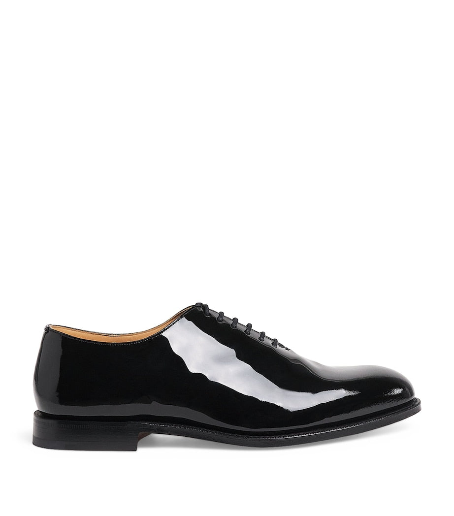 Church's Patent Leather Whole Cut Oxford Shoes