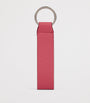 Pink Panama Leather Keyring