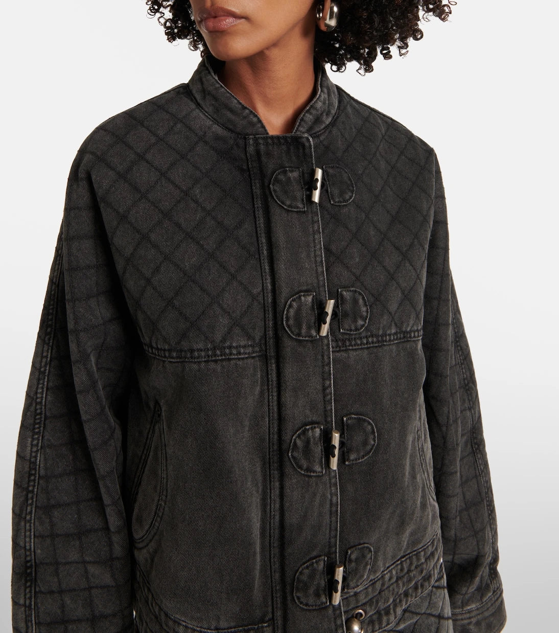 Isabel Marant - Celiany quilted denim jacket