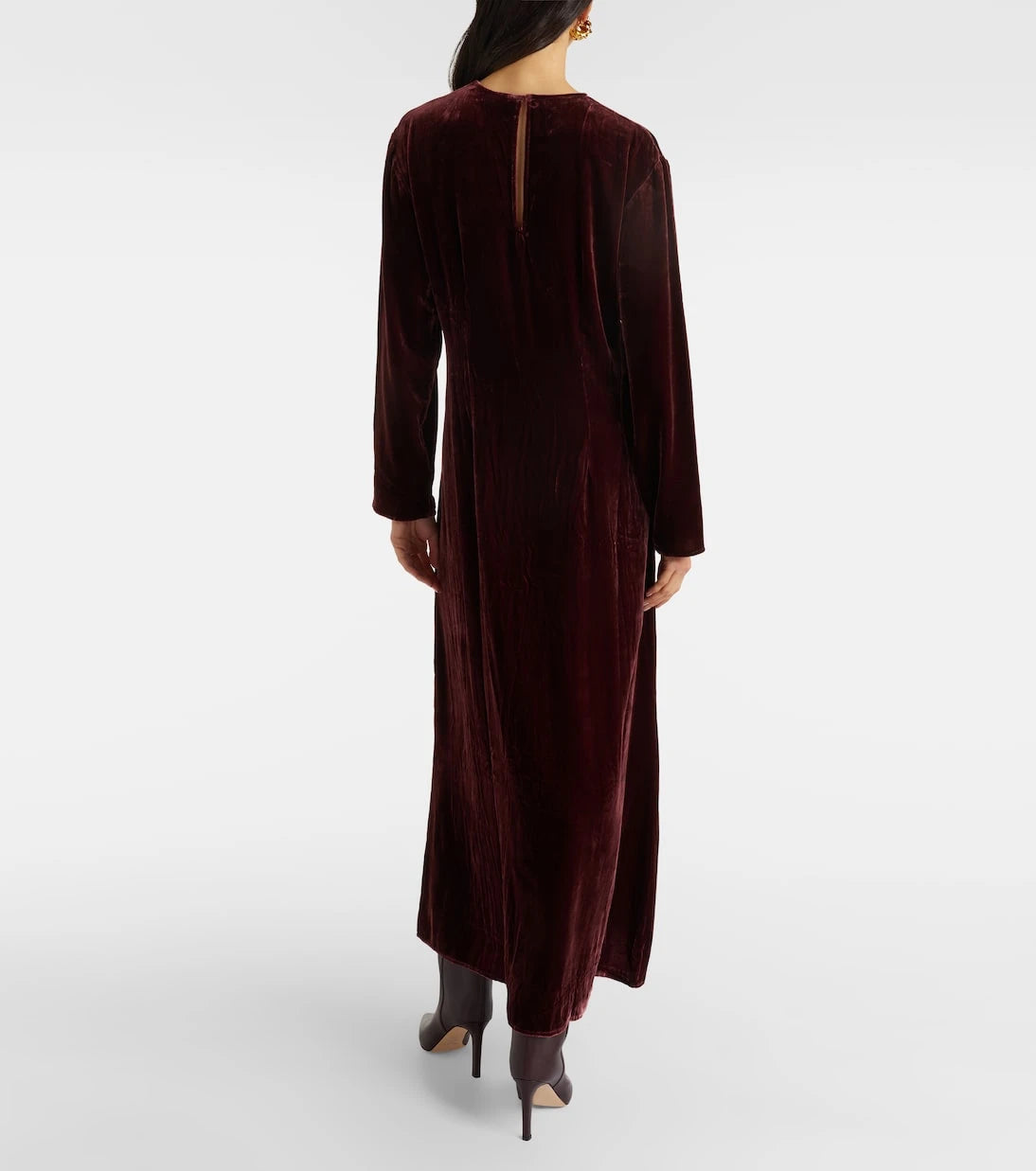 Asceno - Jody velvet midi dress