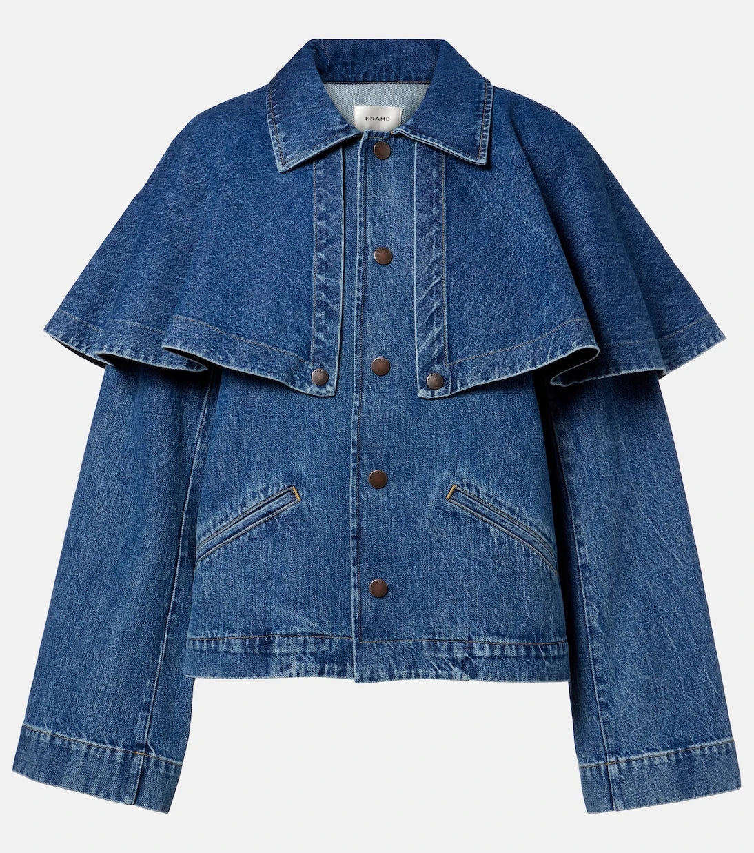 Frame - Cape denim jacket