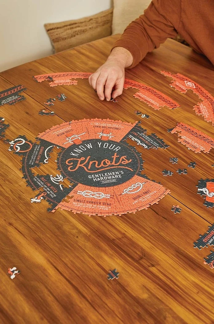 Gentlemen's Hardware Knot 1000 Parça Tüp Puzzle