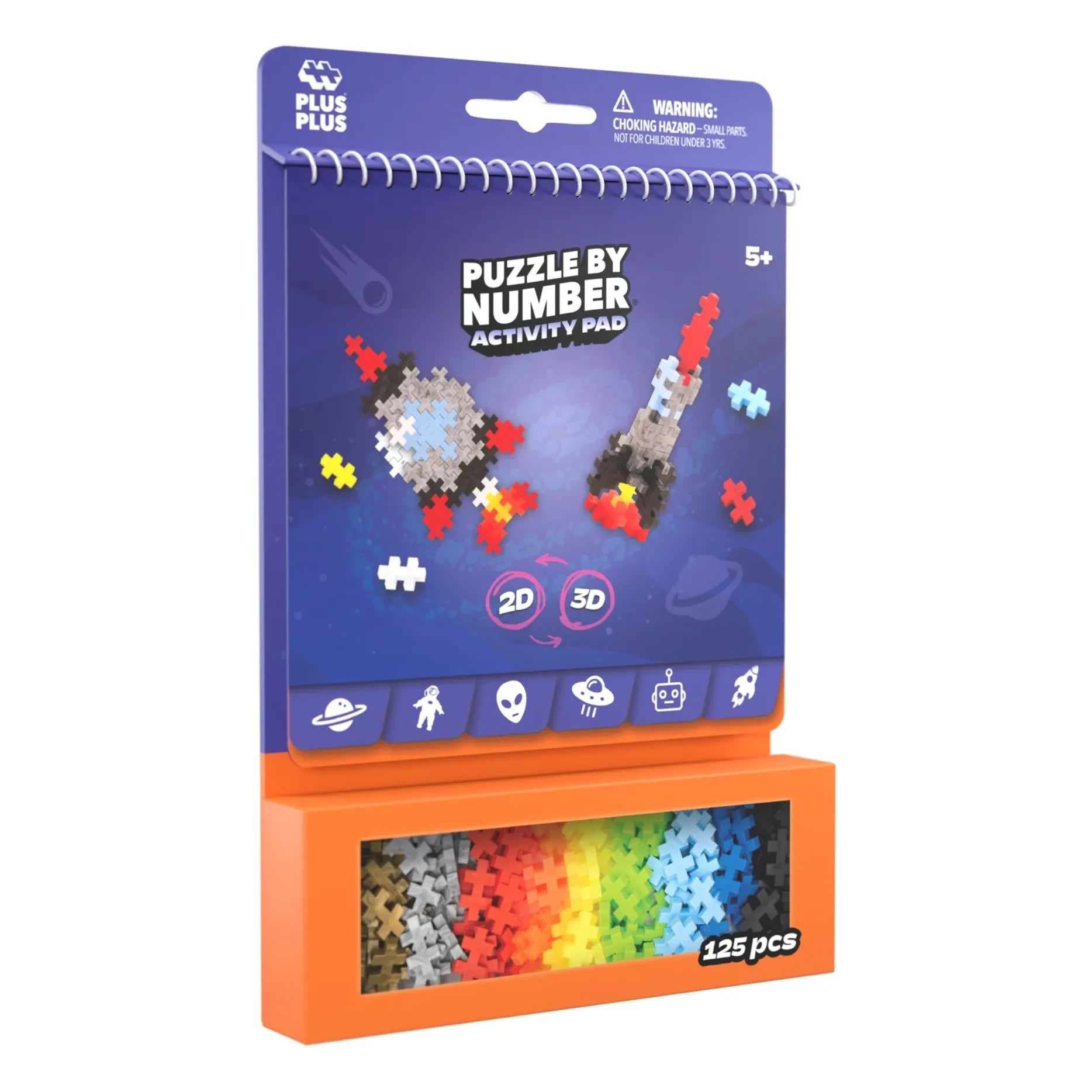 Plus-Plus - Espace creative set - 125 pieces