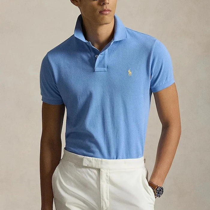 Polo Ralph Lauren тениска с яка мъжка от памук