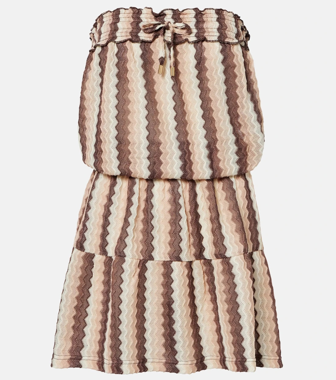 Melissa Odabash - Isla strapless striped minidress