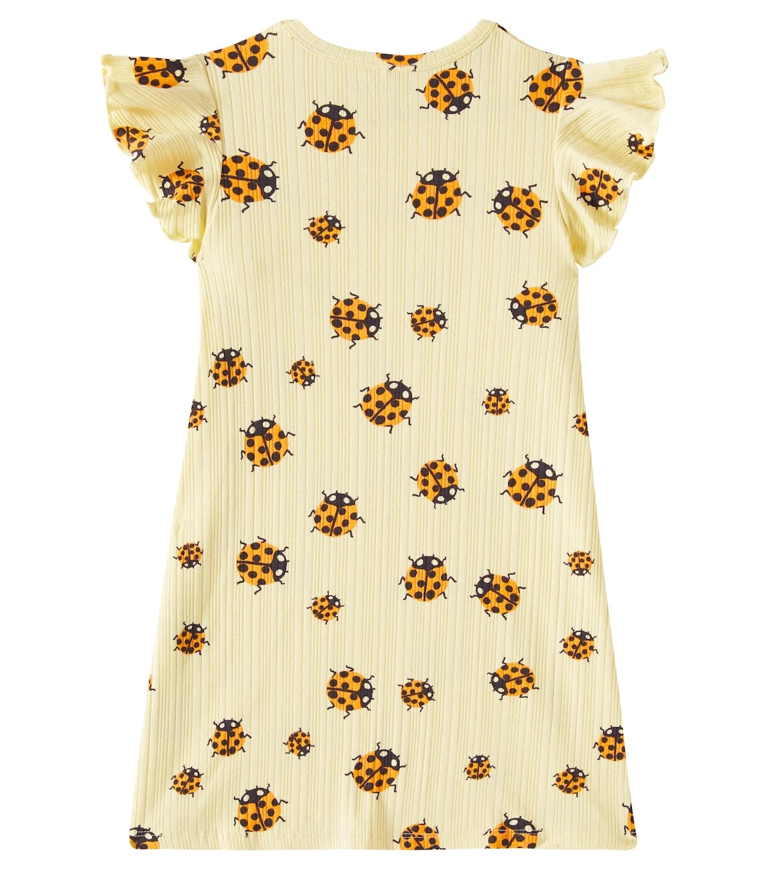 Mini Rodini - Ladybugs cotton-blend jersey dress