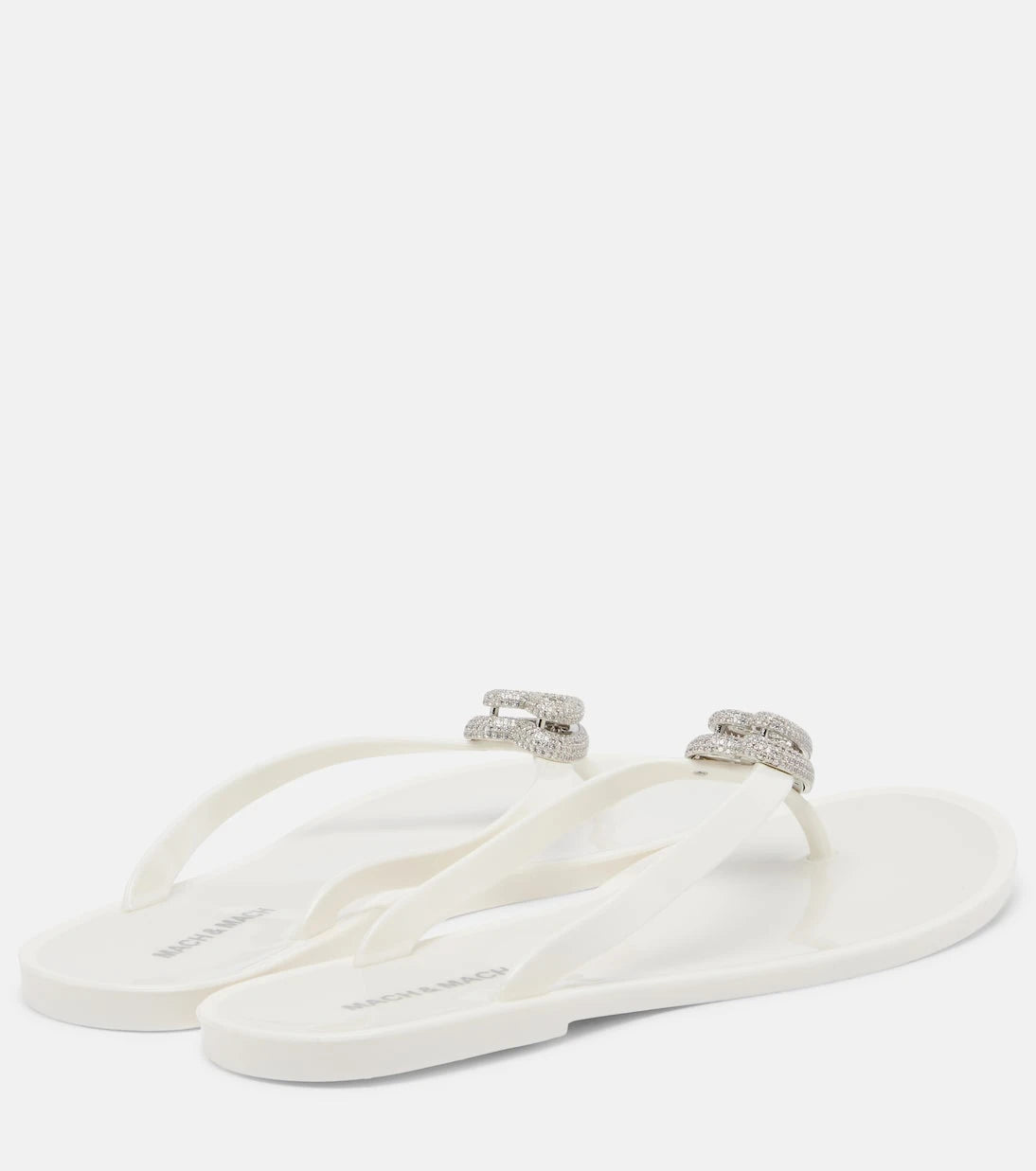 Mach & Mach - Riviera embellished thong sandals