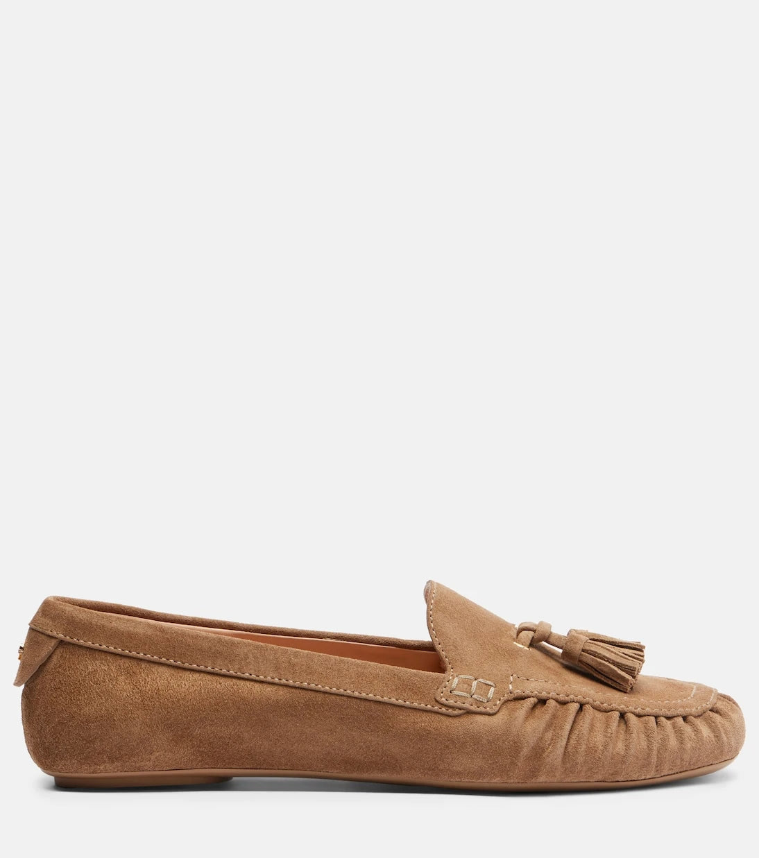 Gianvito Rossi - Théa tasseled suede loafers