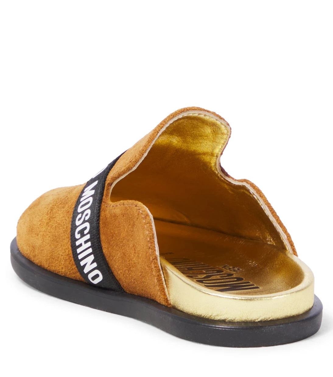 Moschino Kids - Leather clogs