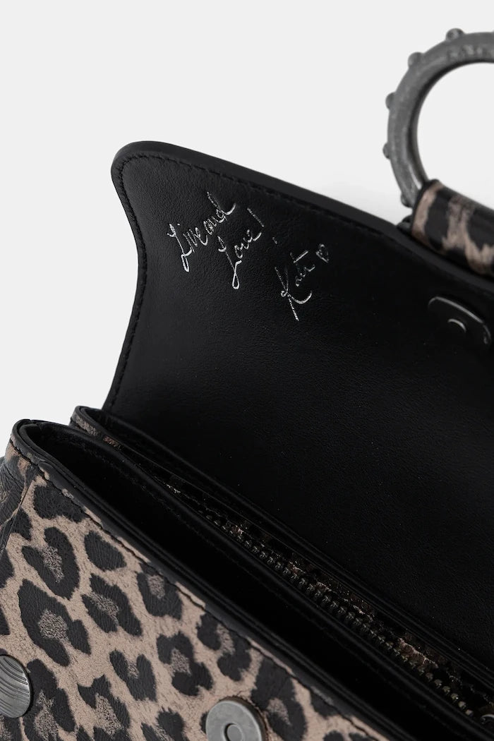 ZADIG&VOLTAIRE KATE WALLET METAL LEO Deri Çanta