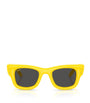 Nylon Puffer Square Wayfairer Sunglasses