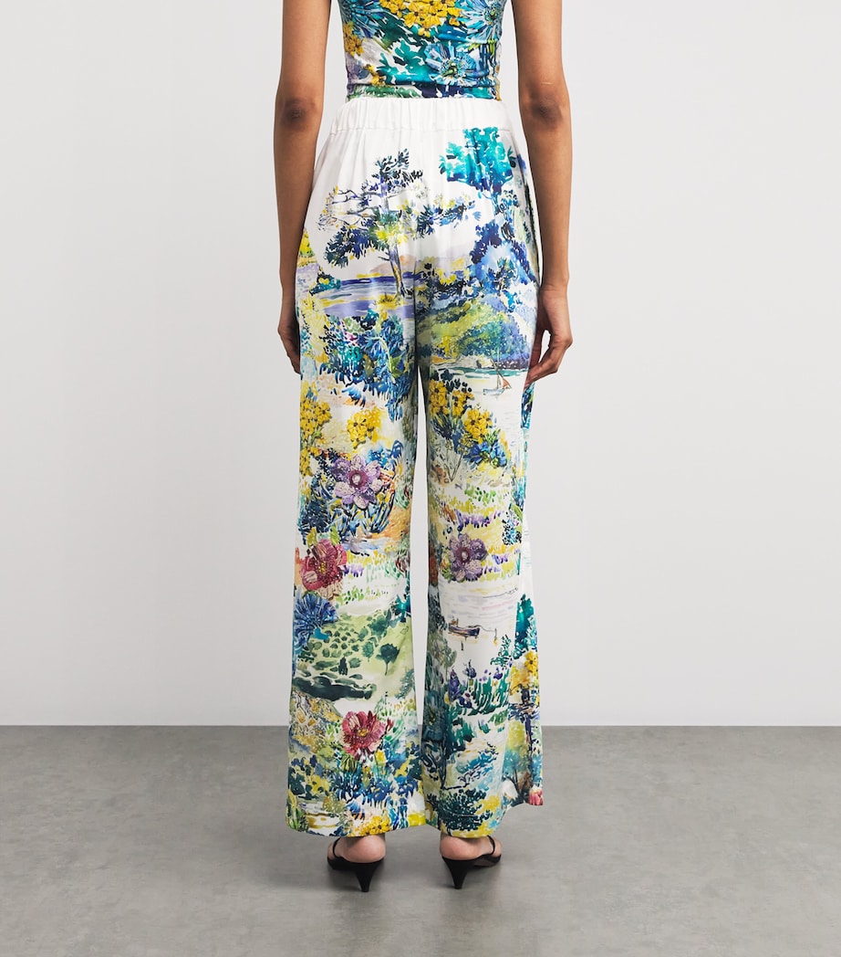 Multi Printed Varenne Beach Trousers
