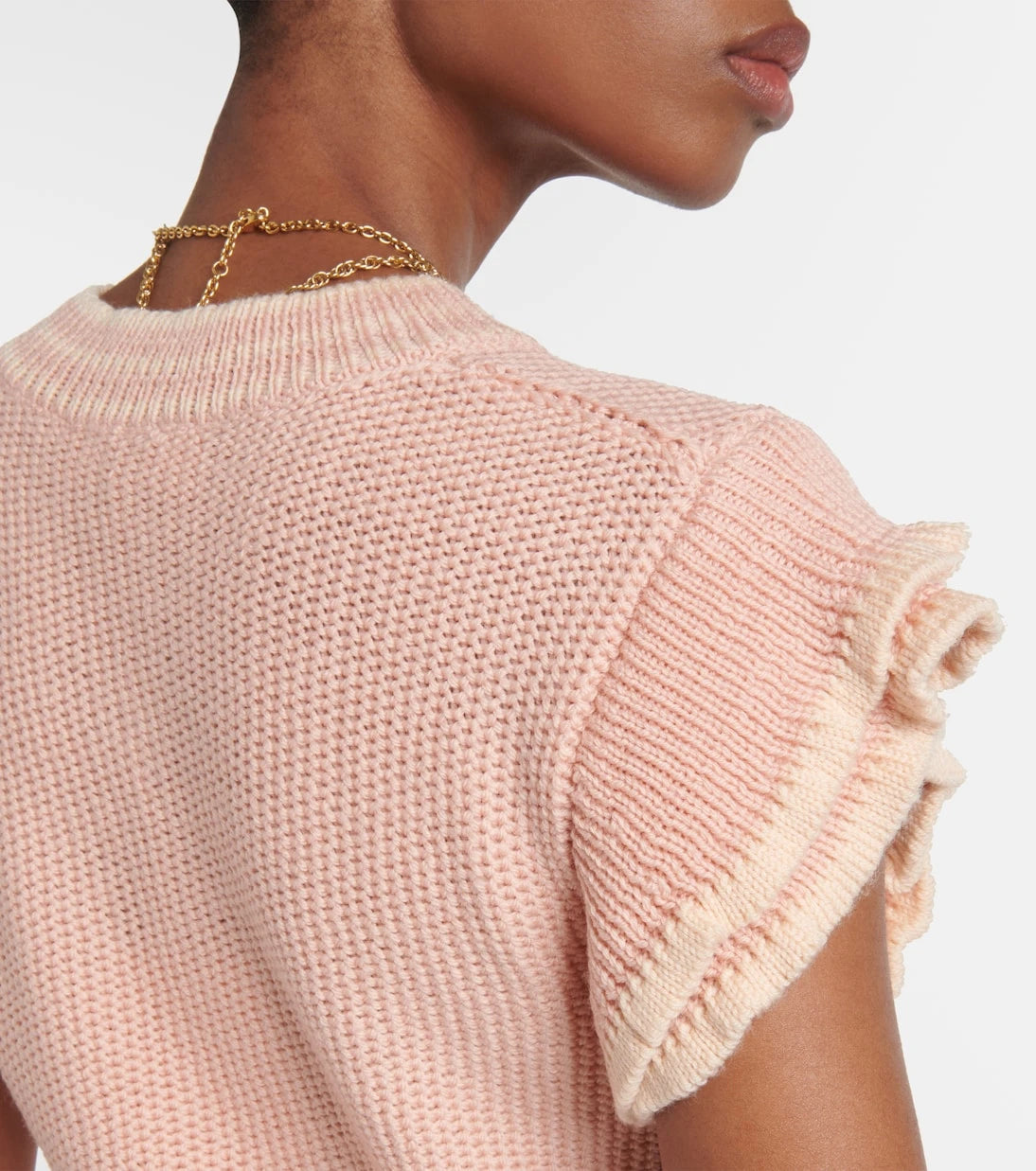 Chloé - Ruffled wool top