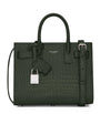 Nano Sac de Jour Croc-Embossed Tote Bag