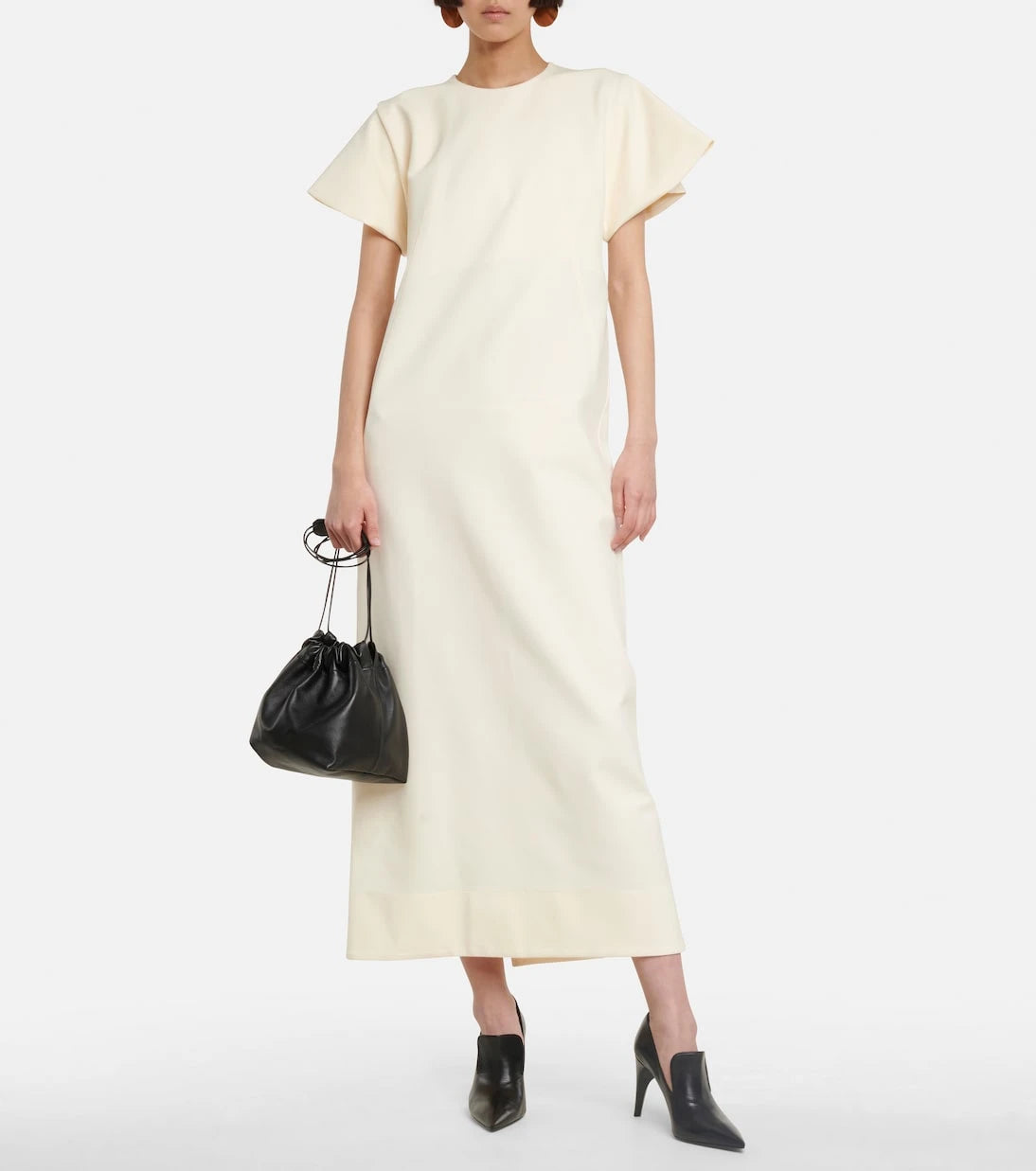 Jil Sander - Stretch-crêpe maxi dress