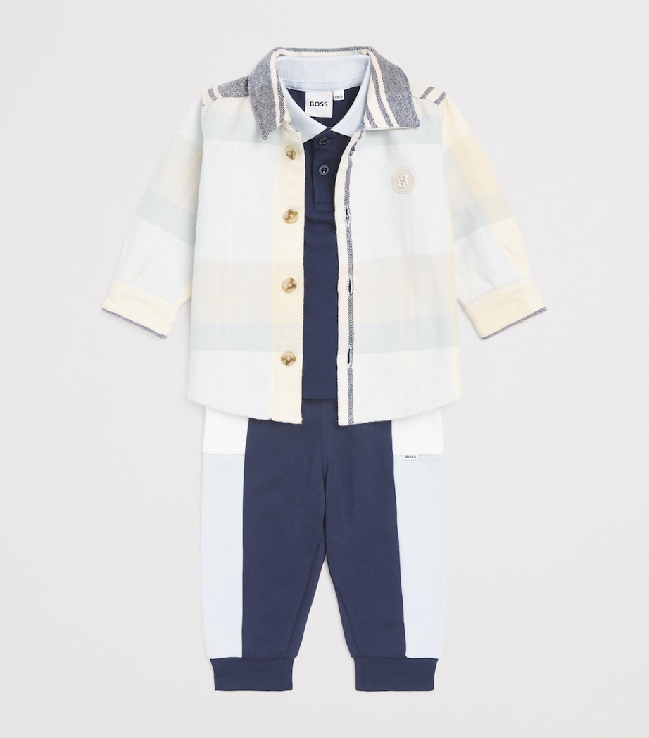 BOSS Kidswear Cotton-Blend Sweatpants (3 Months-3 Years)