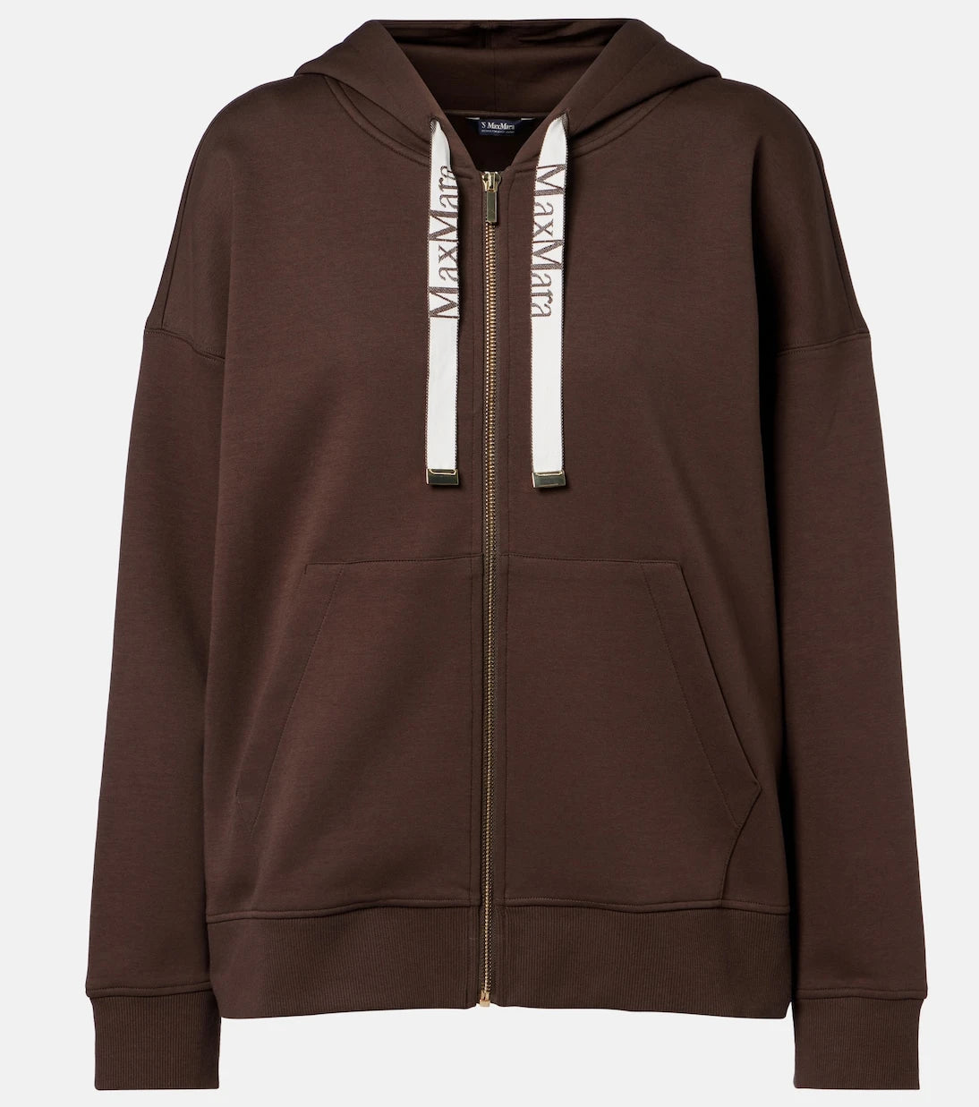 'S Max Mara - Jour cotton-blend hoodie