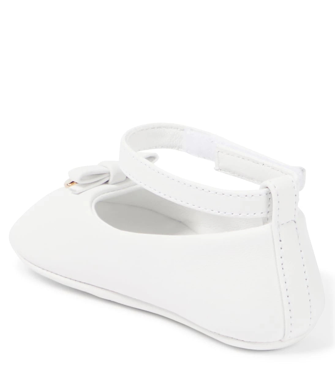 Dolce&Gabbana Kids - Baby leather ballet flats