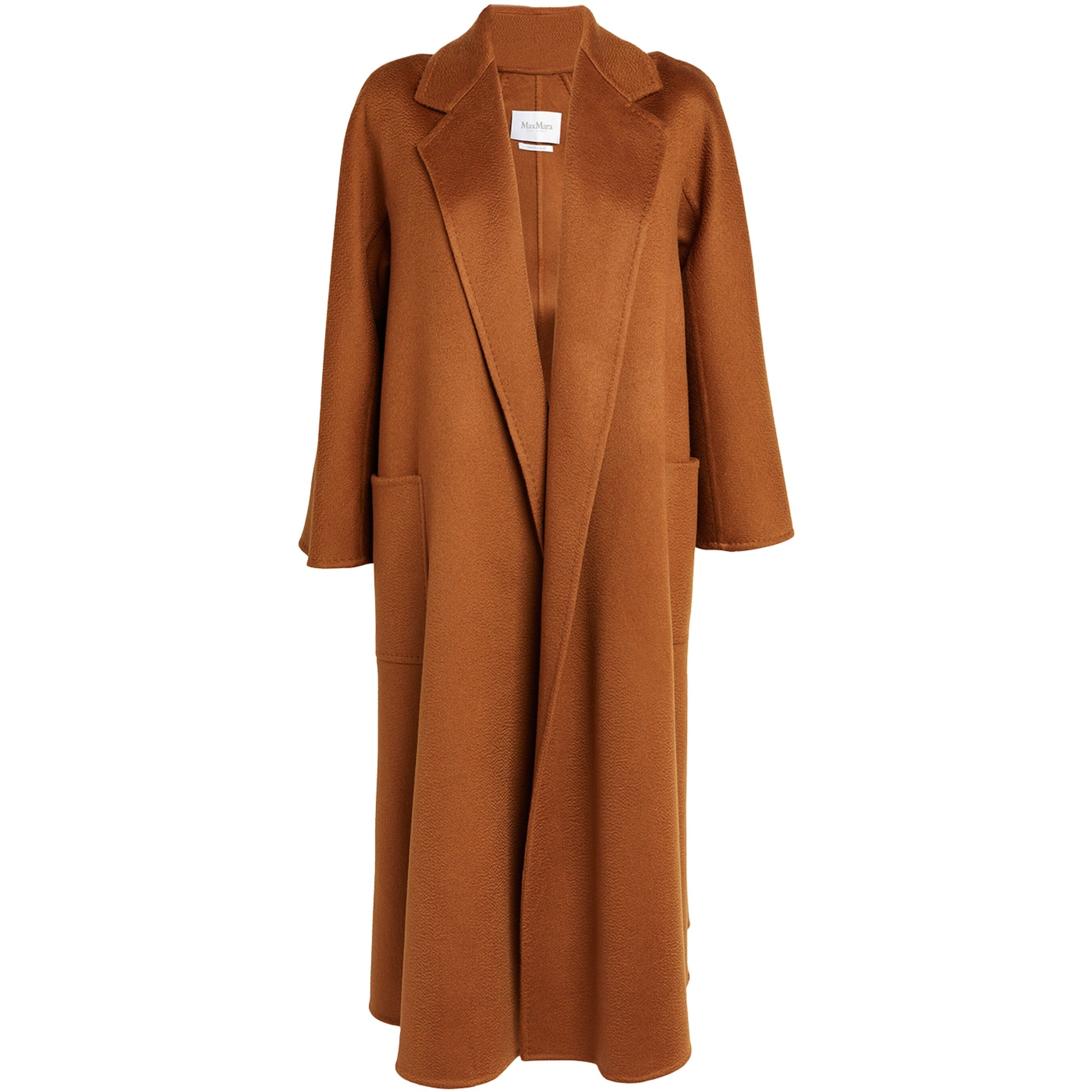 Brown Cashmere Ludmilla Wrap Coat