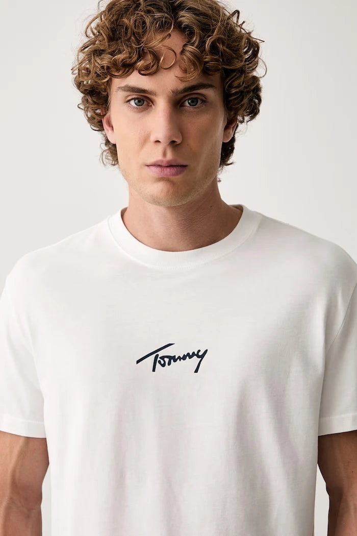 Tommy Jeans erkek pamuklu tişört