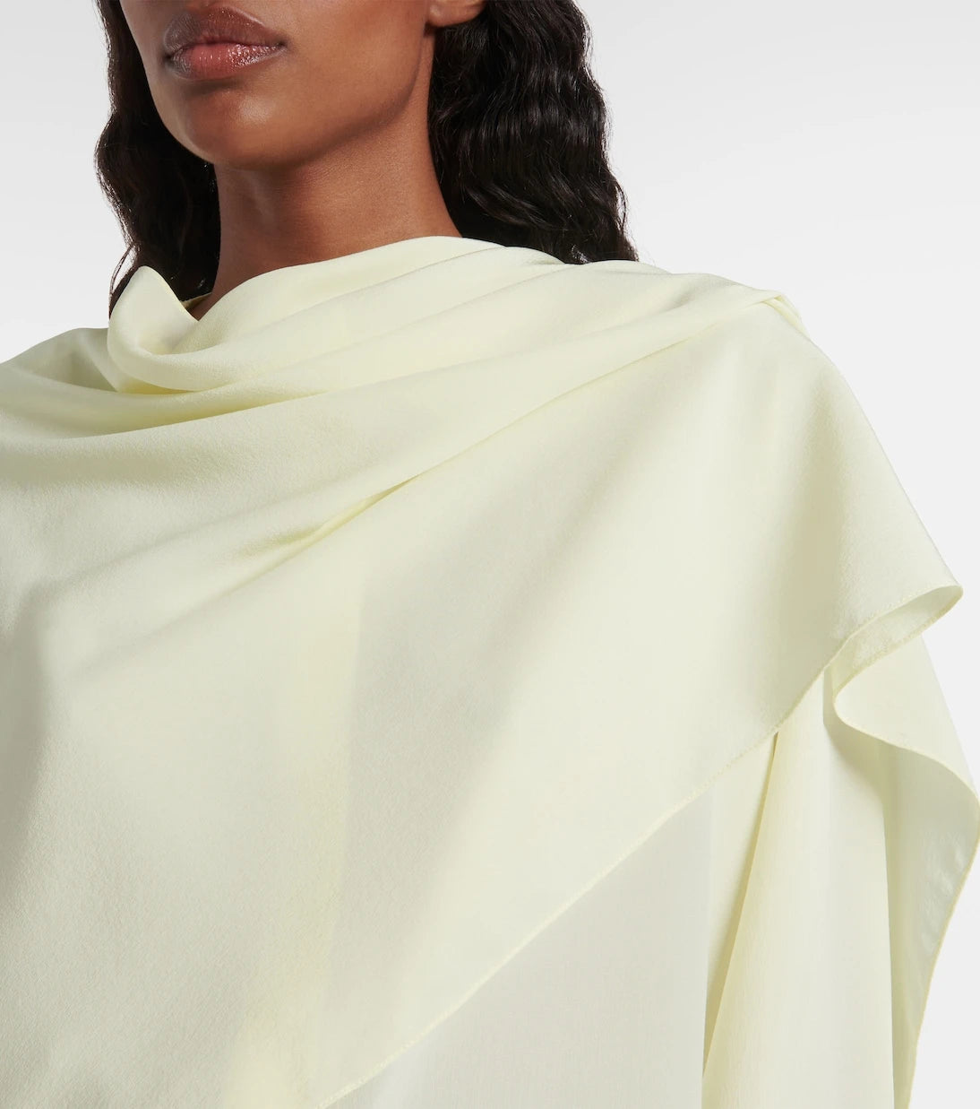 Calvin Klein Collection - Kiki draped silk blouse
