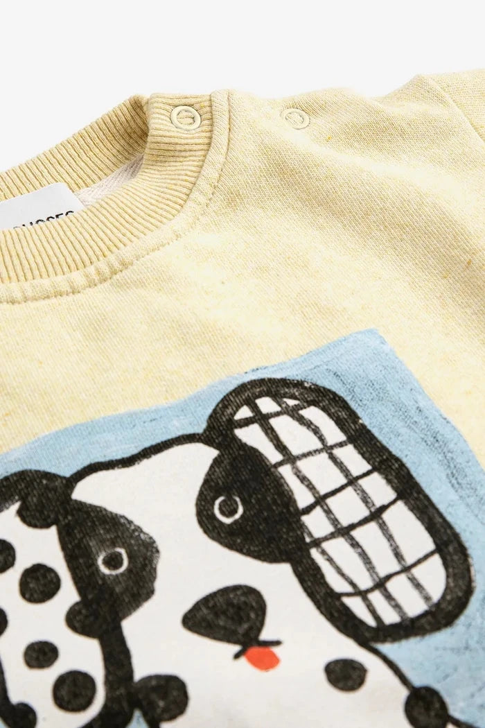 Бебешки памучен суичър Bobo Choses Van Dog