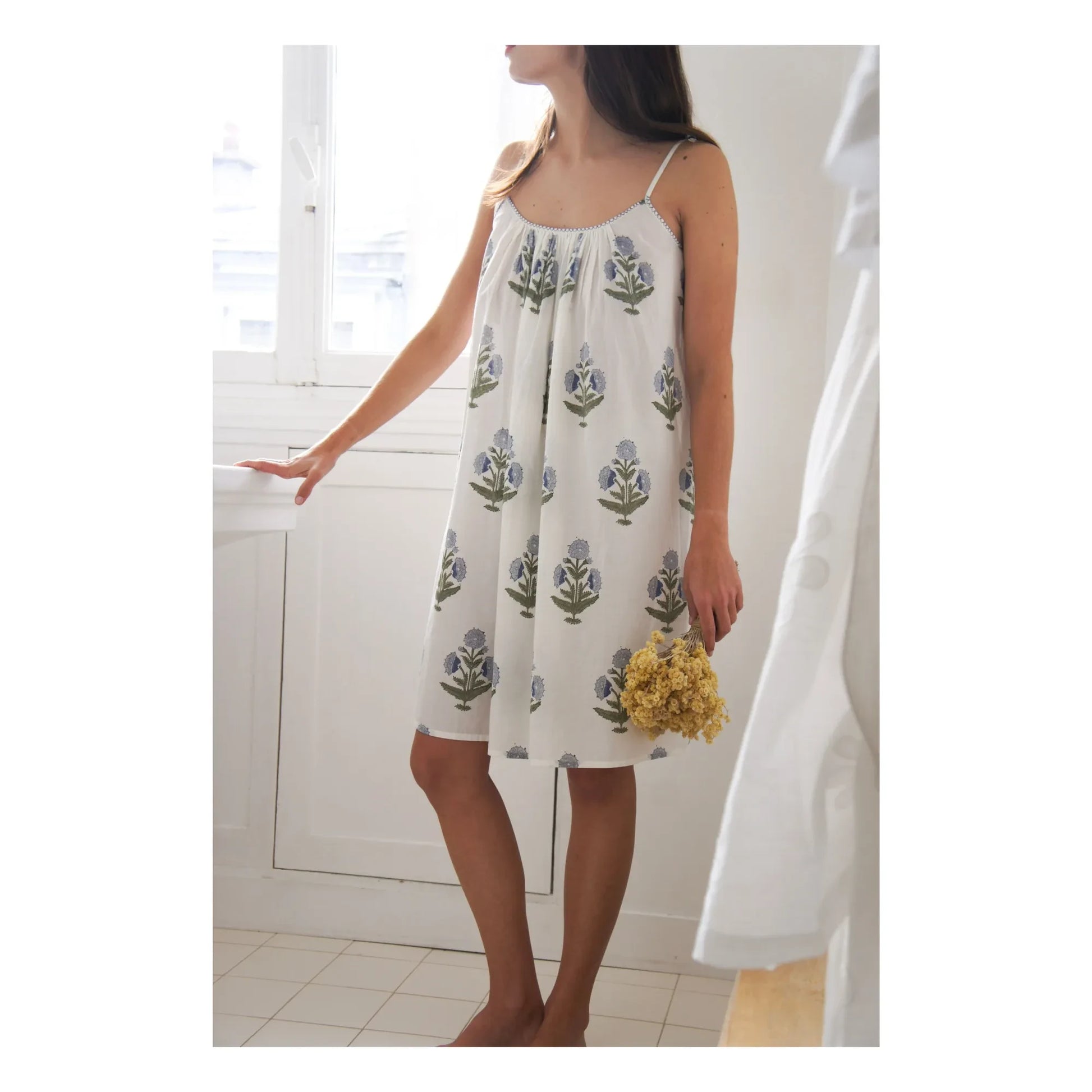 Scarlette Ateliers - Robe de Nuit Alex | White
