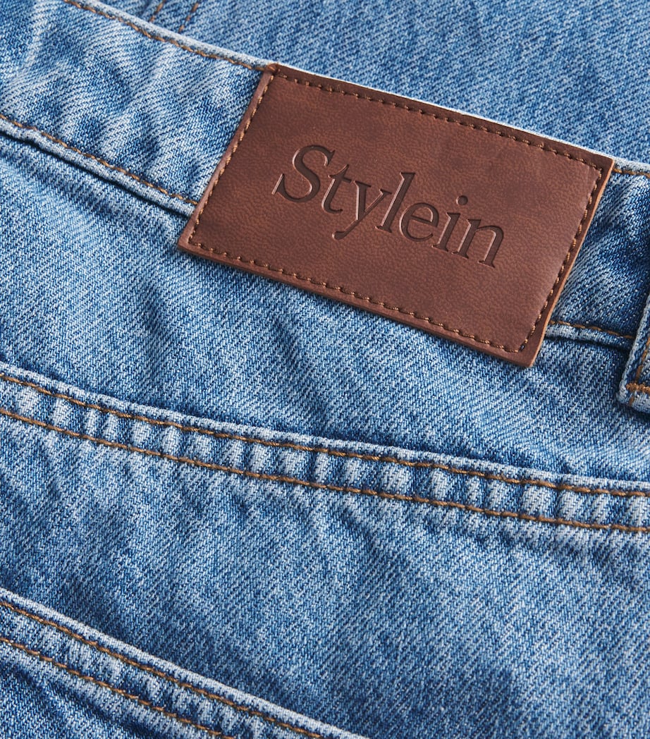 Stylein Blue Kim Relaxed Straight Jeans
