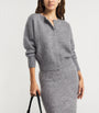 Almada Label Grey Brushed Cashmere Coco Cardigan