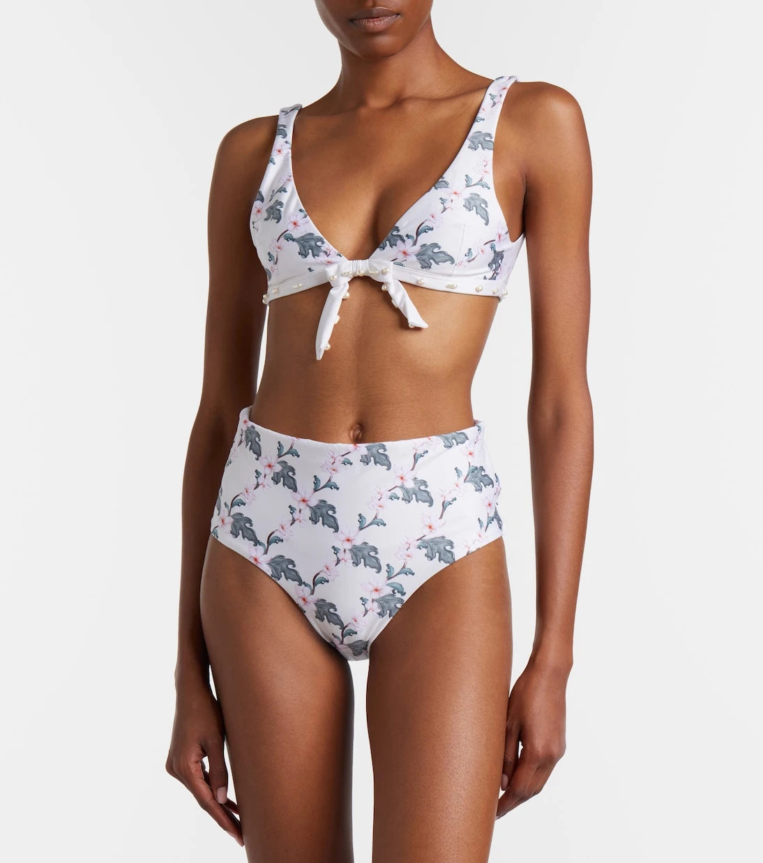 Agua by Agua Bendita - Huerta floral bikini top
