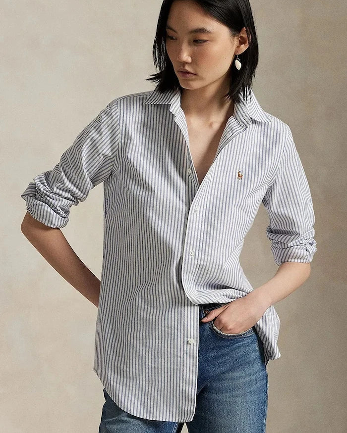Polo Ralph Lauren Kadın Pamuk Elastan Gömlek