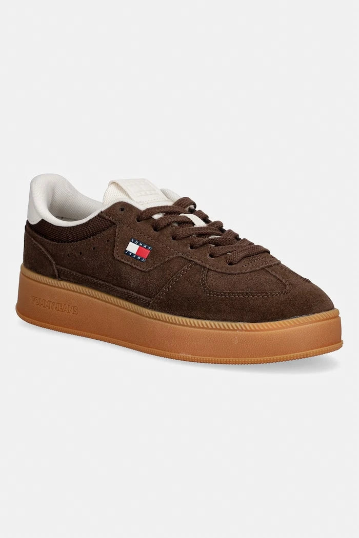 Tommy Jeans THE GREENWICH EDGE MAX SUEDE kadın süet spor ayakkabı