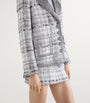 Dolce & Gabbana Multi Tweed Check Mini Skirt