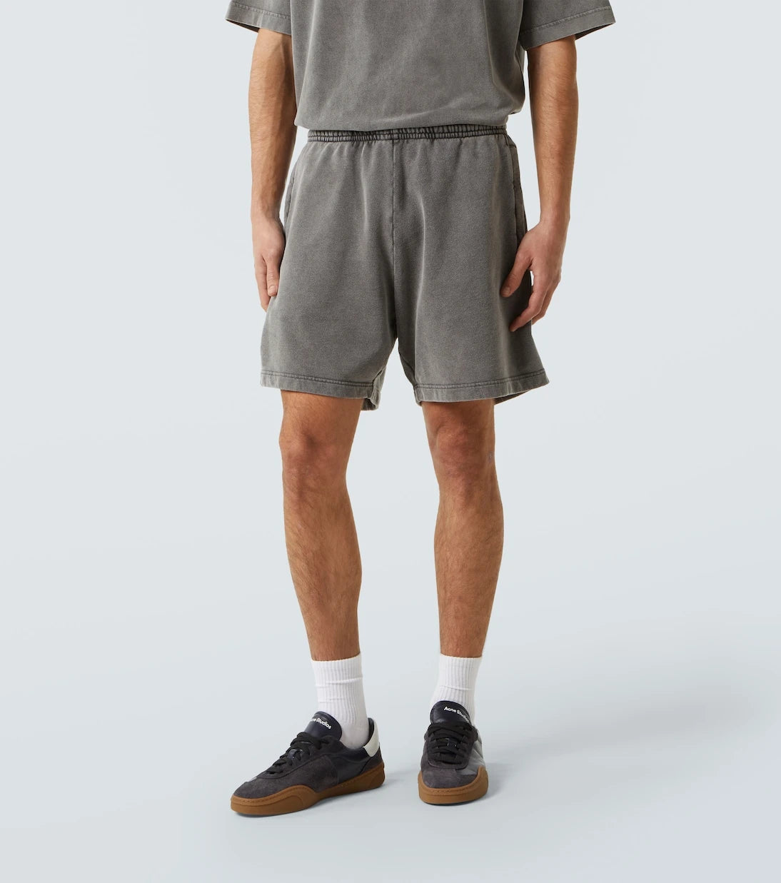 Acne Studios - Cotton jersey shorts