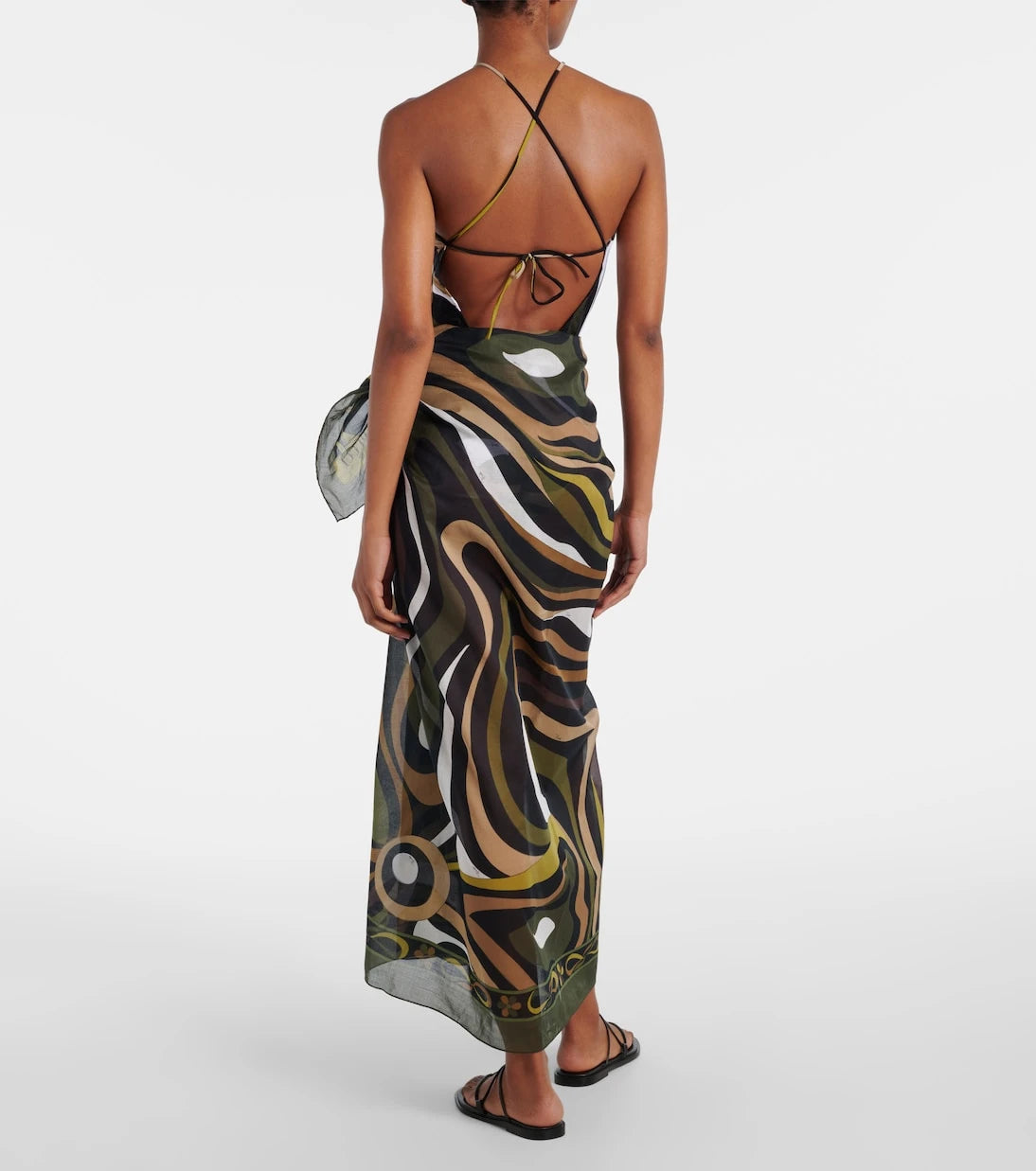 Pucci - Marmo cotton beach cover-up
